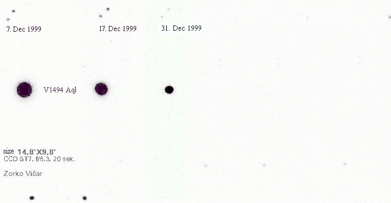 Nova Aql 1999 No. 2=V1494 Aql