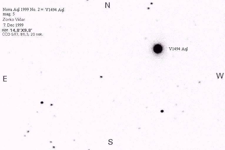 Nova Aql 1999 No. 2=V1494 Aql