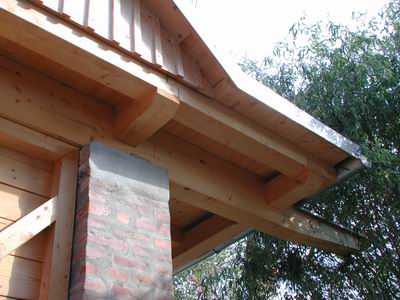 detajl napu&scaron;ča kozolec