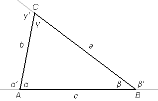 Označevanje trikotnika