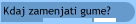 Kdaj zamenjati gume?