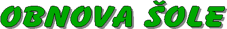 obnova �ole