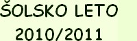 šolsko leto 2009/10