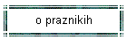 o praznikih