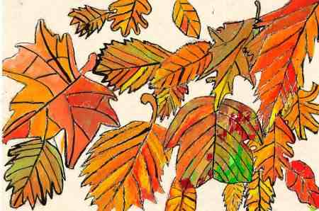 jesensko listje /Autumn leaves