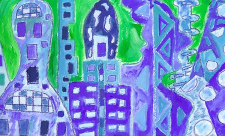 mesto sanj / My dream town