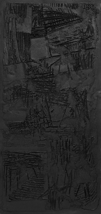 Luka Popi�, Brez naslova I, 2009, me�ana tehnika