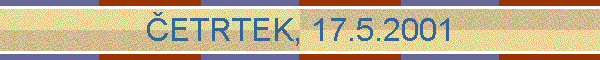�ETRTEK, 17.5.2001