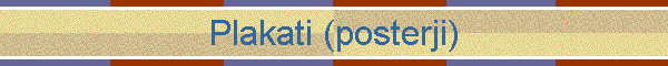 Plakati (posterji)