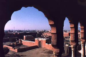 Bikaner: pogled na mesto