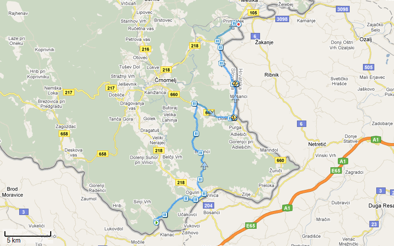 Od Damlja do Primosteka