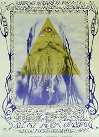 Plakat organizacije Human Be-In