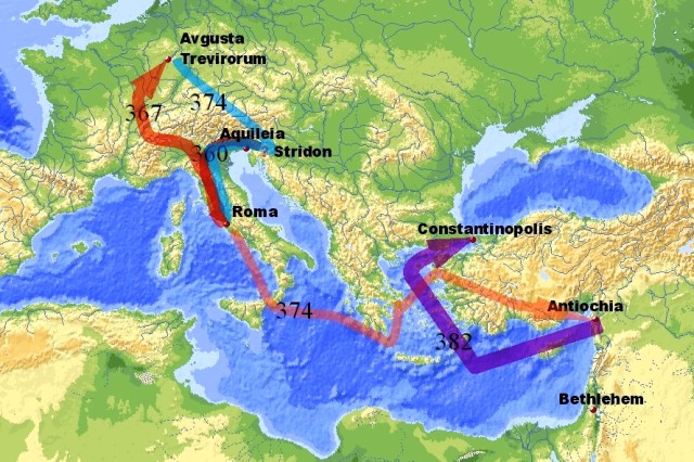 Hieronimova potovanja