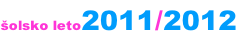 šolsko leto2011/2012