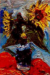 SONNICE 1994,olje - platno, 60 x 40 cm