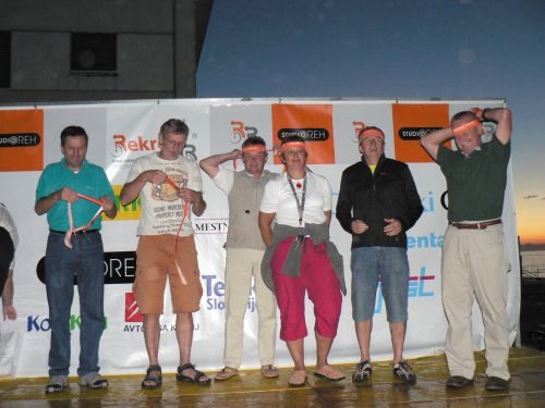 Zmagovalci prologa - nosilci oran�nega traku