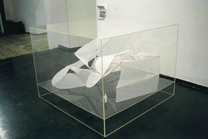 Deconstructed Cinema, 2001, installation view at Škuc Gallery