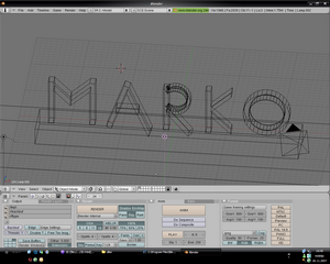 izgled programa Blender