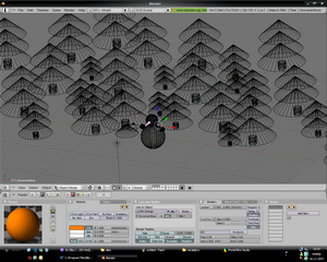 Izgled programa Blender 2