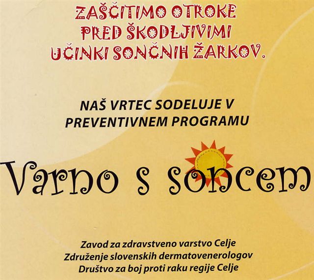 Varno s soncem