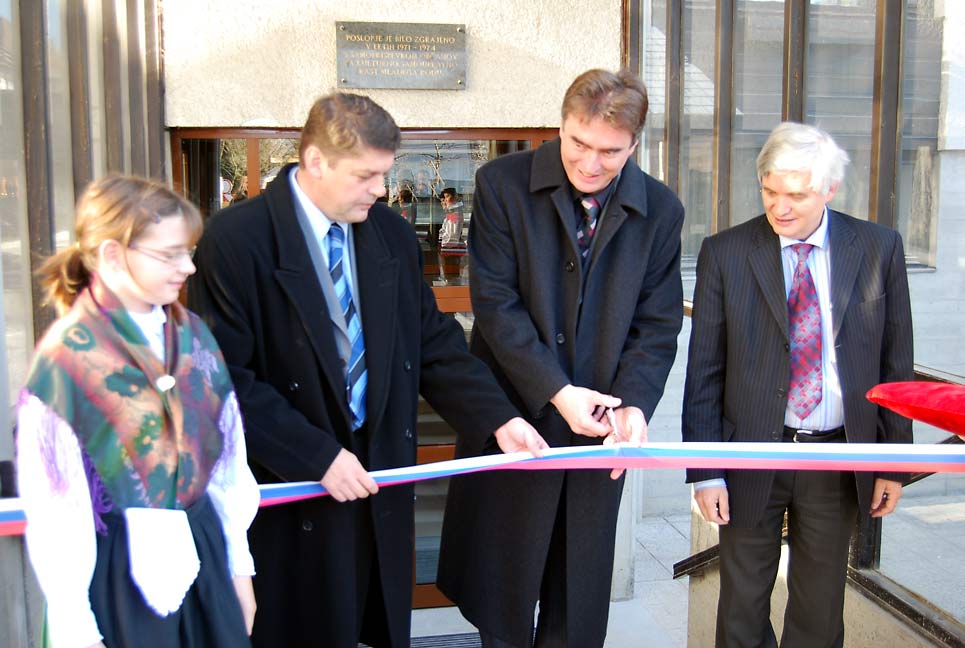 slika ob obisku minisra Zvera