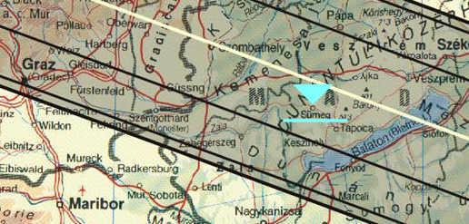 Kraj mojega opazovanja sonnega mrka