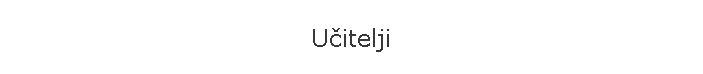 U�itelji