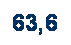 Text Box: 63,6
