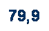 Text Box: 79,9
