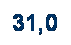 Text Box: 31,0
