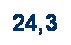 Text Box: 24,3
