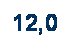 Text Box: 12,0
