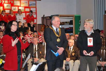 upan, ravnatelj iz Norveške in ravnateljica gostiteljica