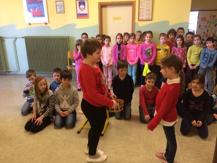 100. šolski dan za prvošolčke