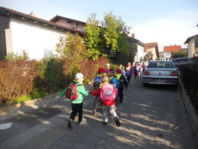 Prvošolčki na športnem dnevu