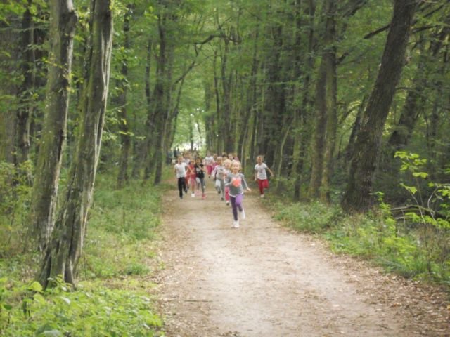 Prvošolčki na športnem dnevu