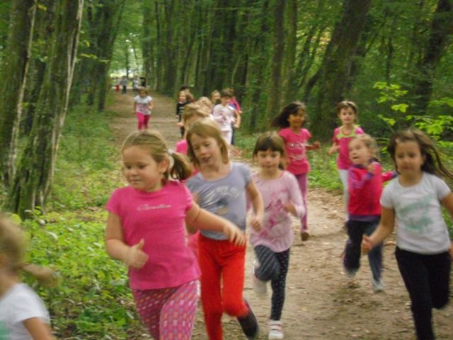 Prvošolčki na športnem dnevu