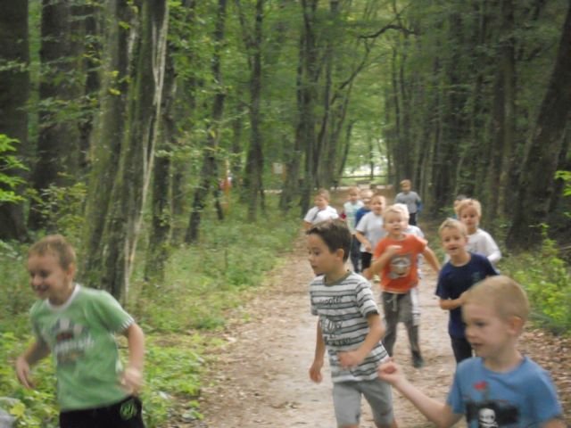 Prvošolčki na športnem dnevu