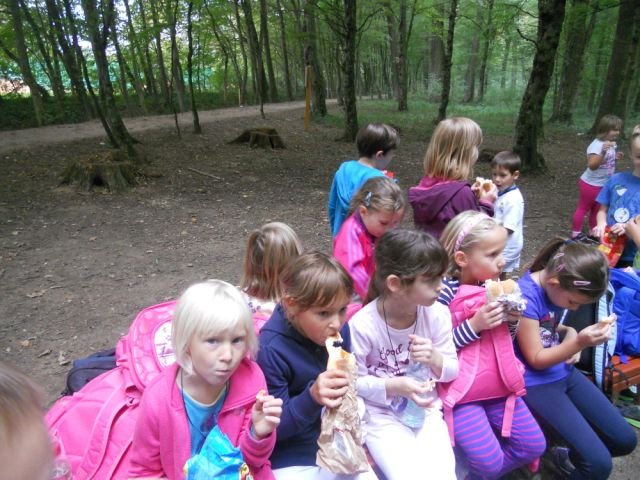 Prvošolčki na športnem dnevu