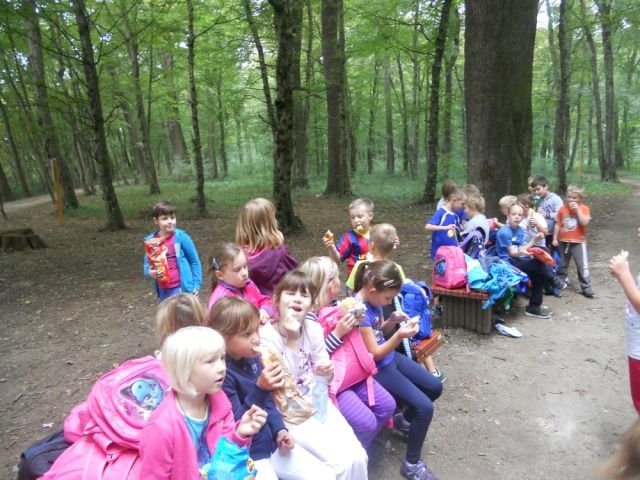 Prvošolčki na športnem dnevu