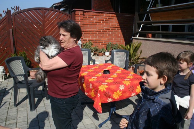 Obisk pri sošolki Anemarie