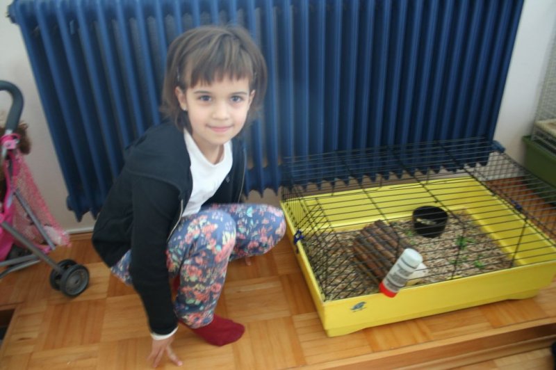 Obisk pri sošolki Anemarie