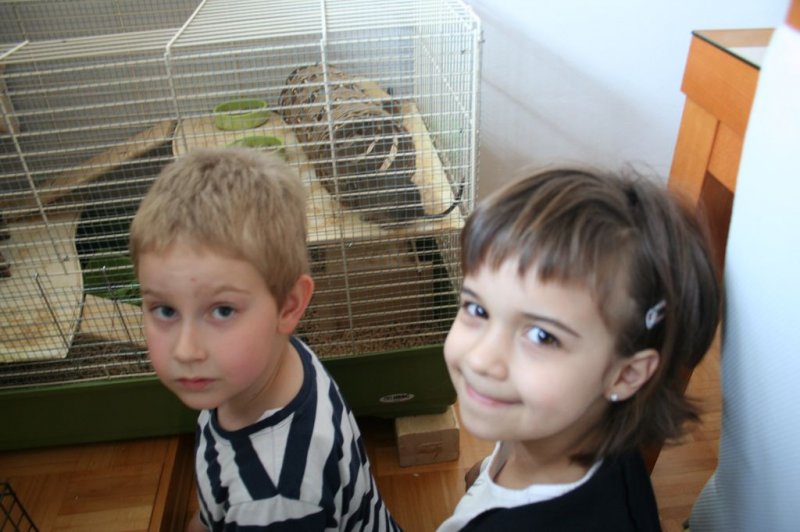 Obisk pri sošolki Anemarie