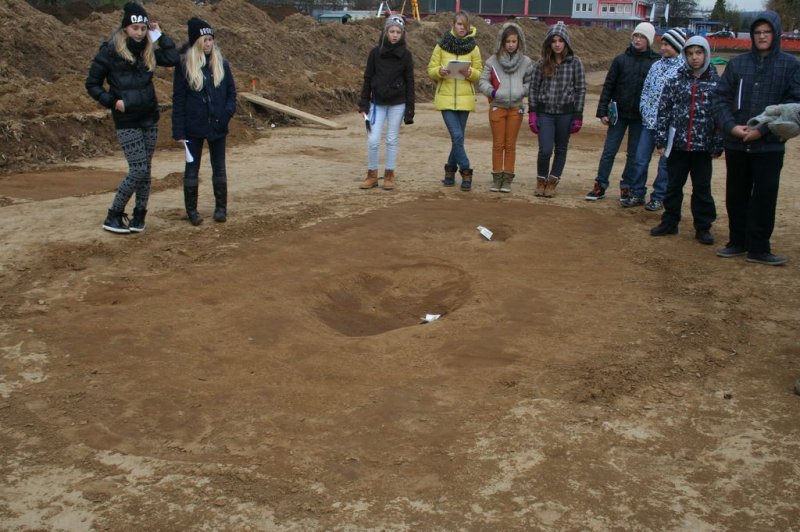 Ogled arheološkega izkopavanja