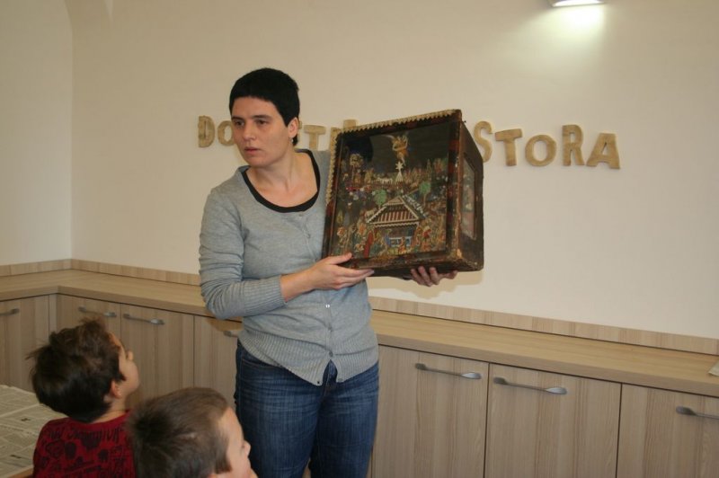 Obisk božičnih delavnic Pokrajinskem muzeju