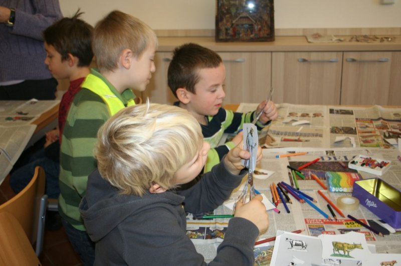 Obisk božičnih delavnic Pokrajinskem muzeju