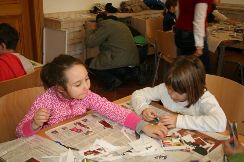 Obisk božičnih delavnic Pokrajinskem muzeju