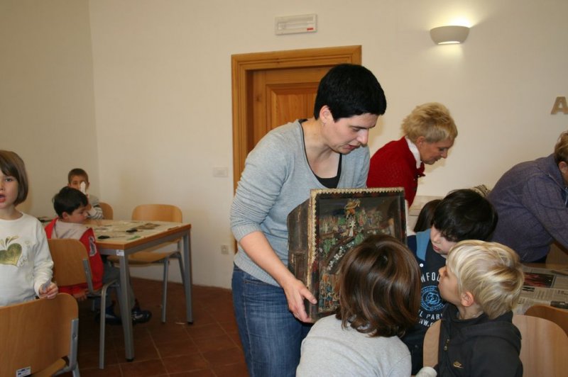 Obisk božičnih delavnic Pokrajinskem muzeju