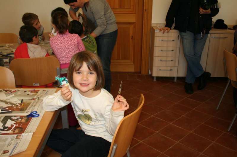 Obisk božičnih delavnic Pokrajinskem muzeju