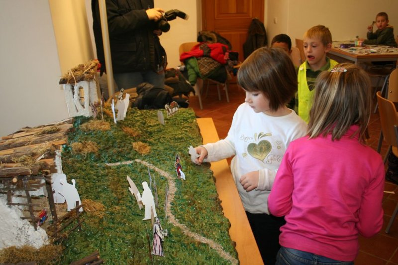 Obisk božičnih delavnic Pokrajinskem muzeju